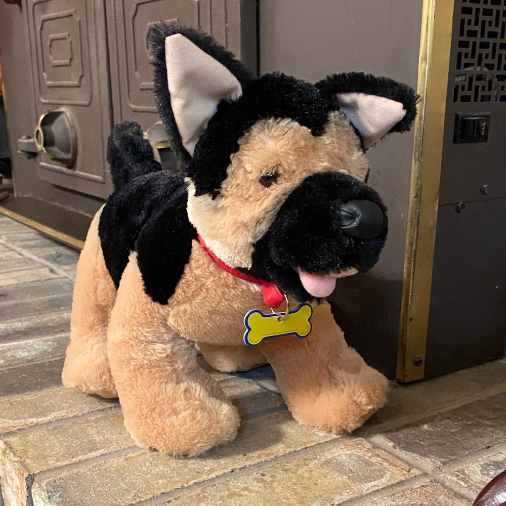 Build-A-Bear German Shepherd  with Red Collar